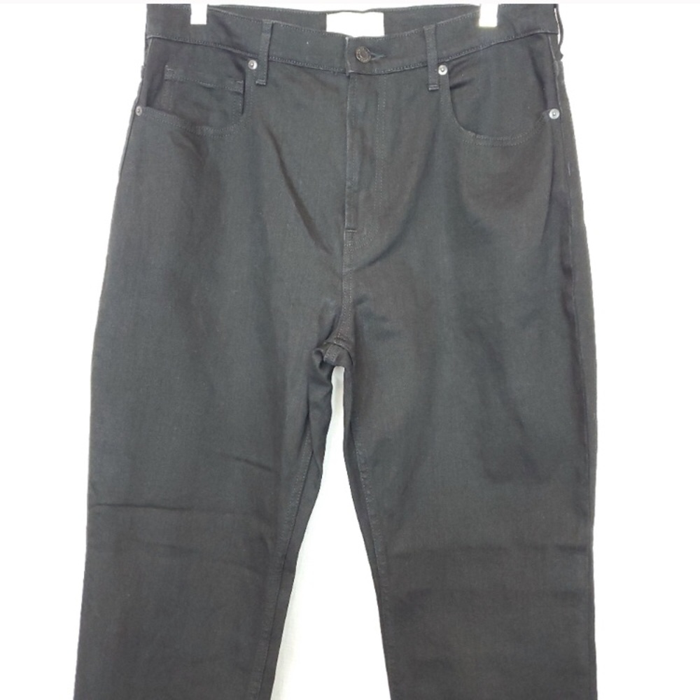 🌹 Everlane High Rise Waist Straight Black Jean 14